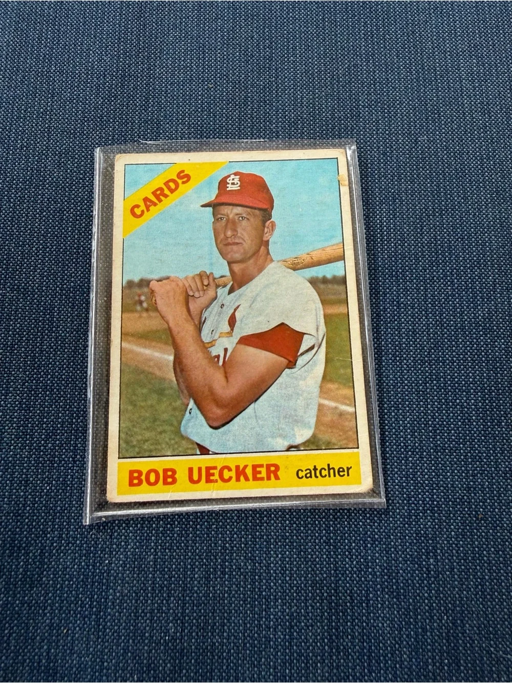 Bob Uecker Catcher 1966 Baseball Card